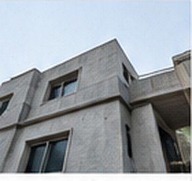 Modern building construction concept